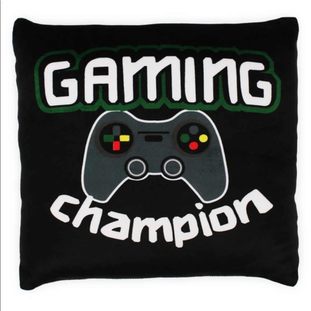 Gaming  champion squishy pillow 14in